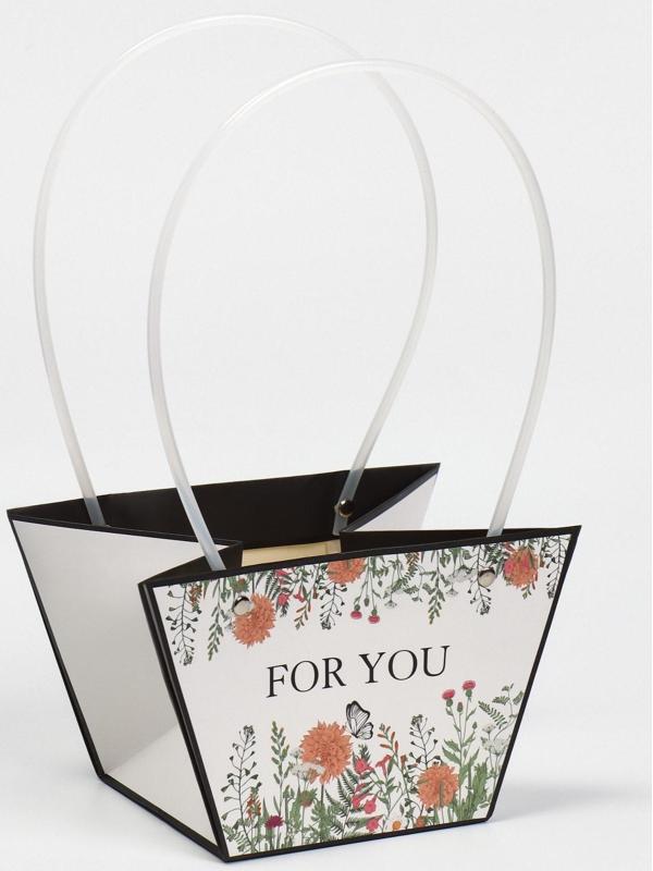 Пакет влагостойкий для цветов «Фауна», 20 х 12 х 20 см