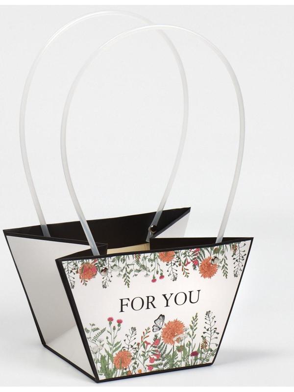 Пакет влагостойкий для цветов «Фауна», 20 х 12 х 20 см