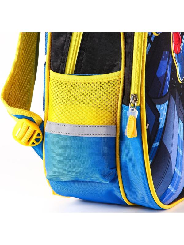 Рюкзак школьный, 39 см х 30 см х 14 см, Человек-паук