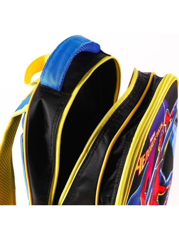 Рюкзак школьный, 39 см х 30 см х 14 см, Человек-паук