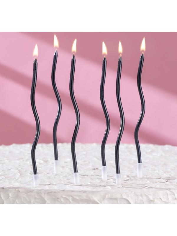 Свечи для торта витые 