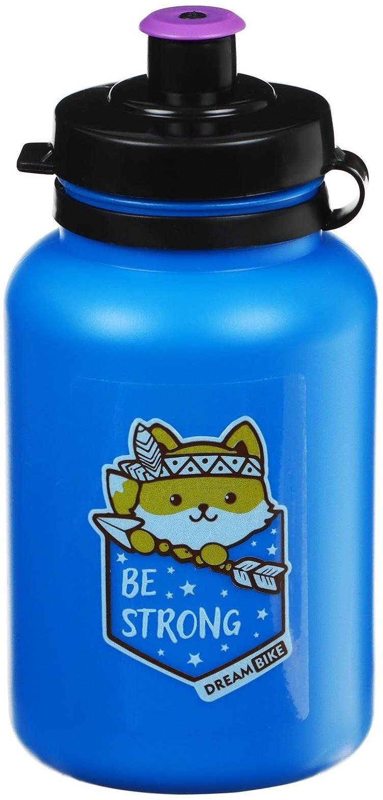 Велофляга детская Dream Bike с флягодержателем, 320 мл, цвет синий
