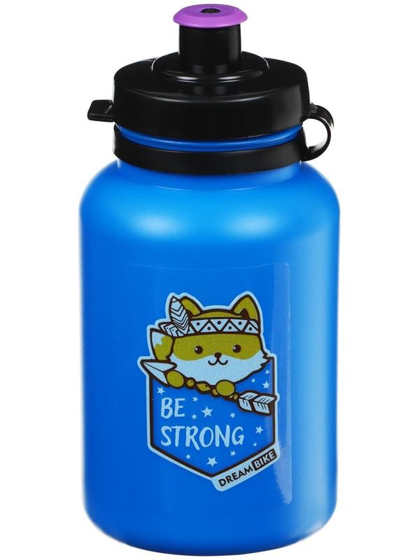 Велофляга детская Dream Bike с флягодержателем, 320 мл, цвет синий