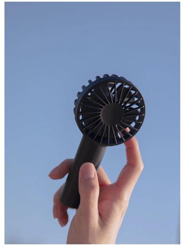 Портативный вентилятор Xiaomi Solove N10, 3 скорости, Type-C, 4500 мАч, черный