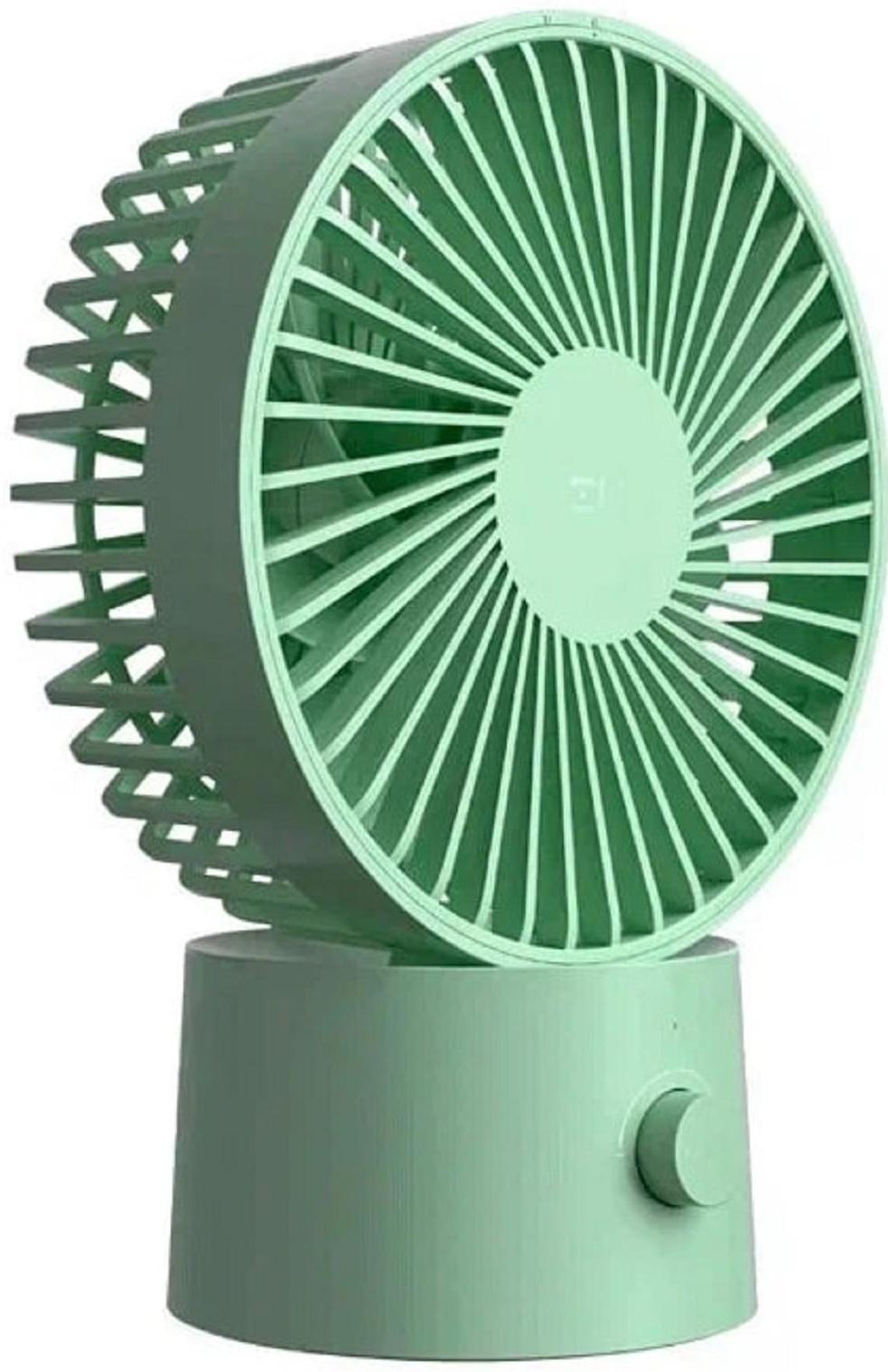 Портативный вентилятор Xiaomi ZMI AF218, плавная регулировка, 3 скорости, 5000 мАч, зеленый
