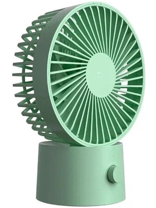 Портативный вентилятор Xiaomi ZMI AF218, плавная регулировка, 3 скорости, 5000 мАч, зеленый