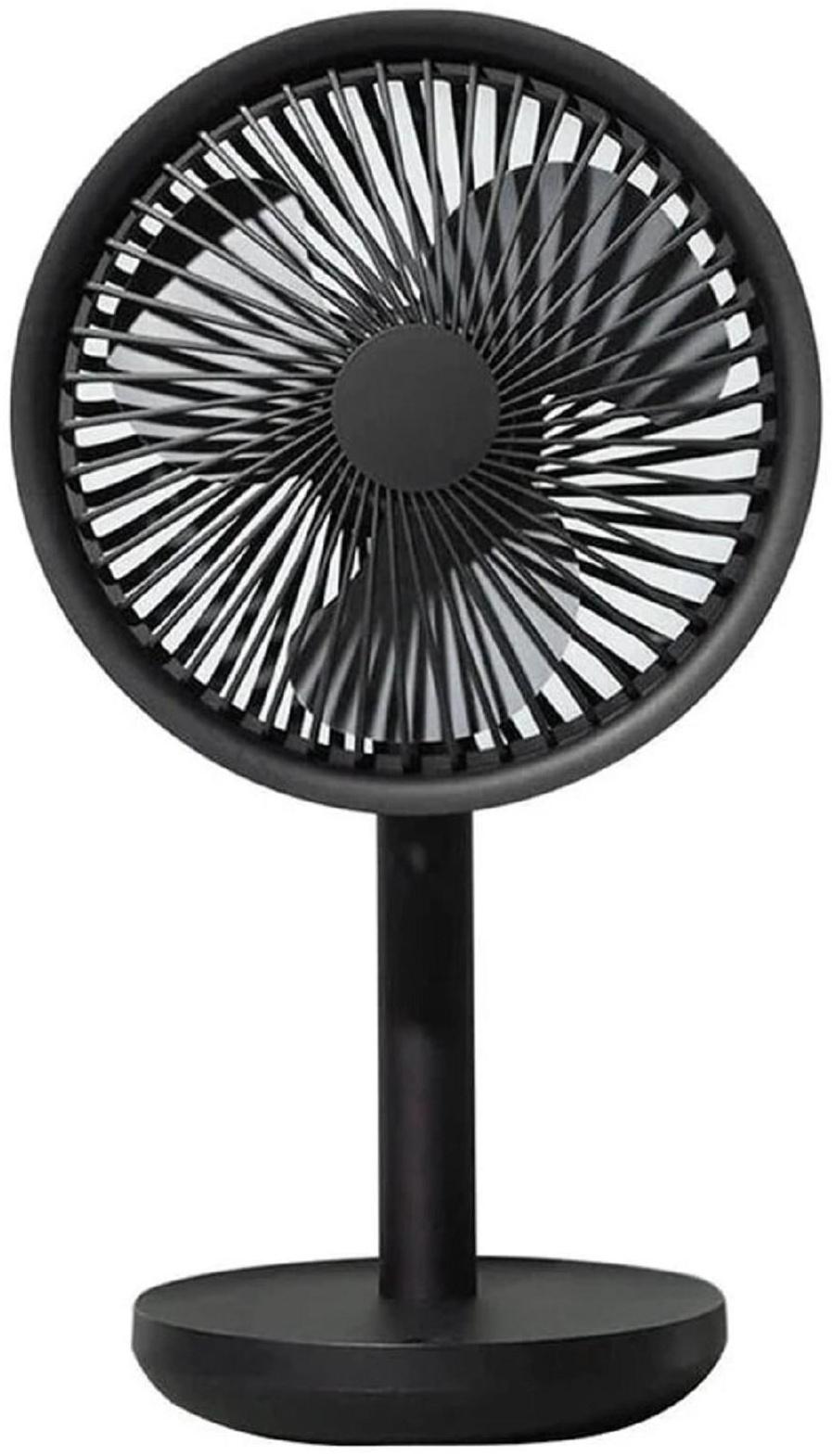 Портативный вентилятор Xiaomi Solove F5, наклонно-поворотный, 3 скорости, 4000 мАч, черный