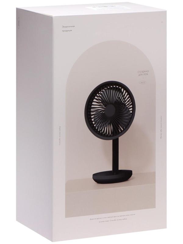Портативный вентилятор Xiaomi Solove F5, наклонно-поворотный, 3 скорости, 4000 мАч, черный