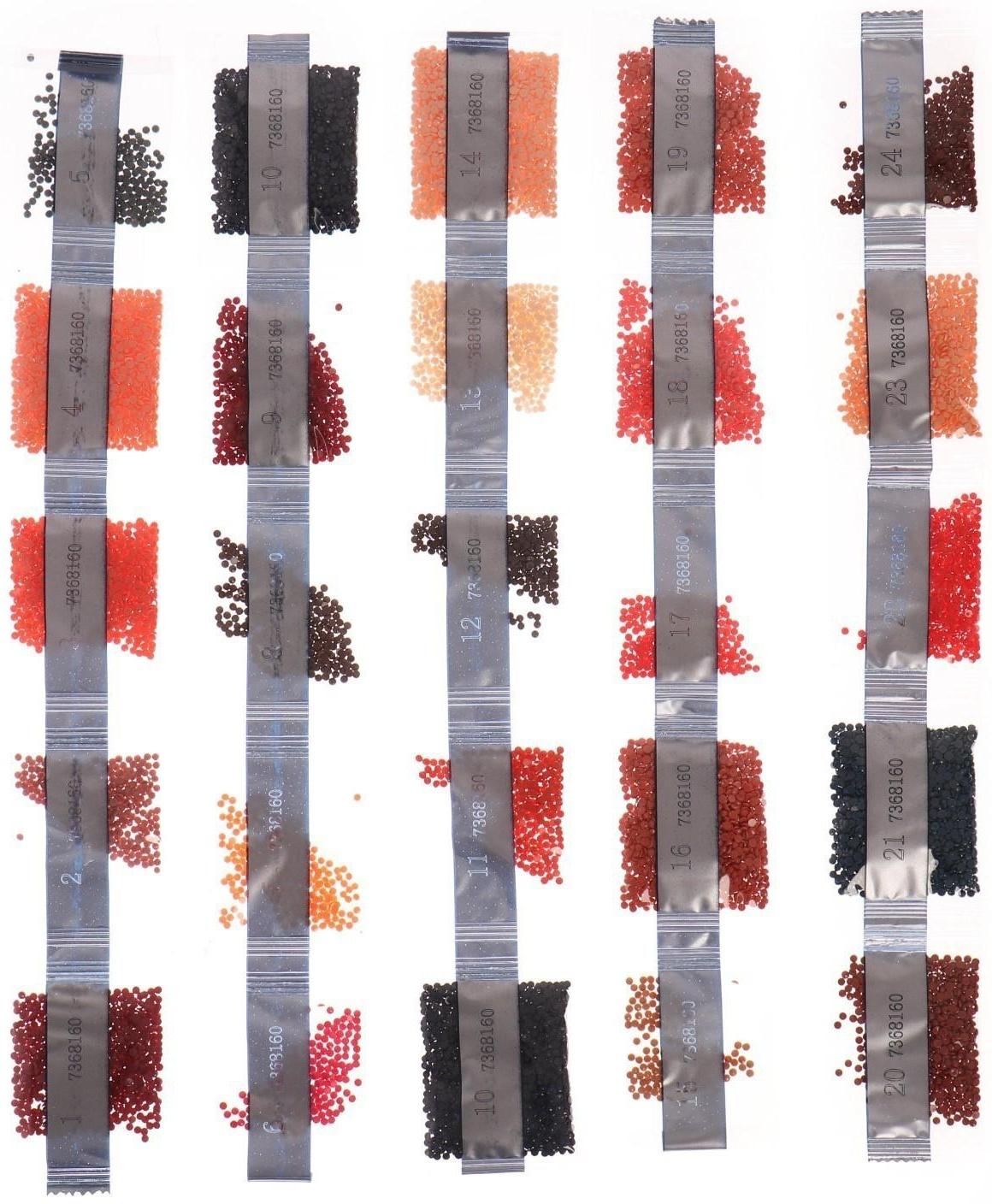 Алмазная мозаика на подрамнике с полным заполнением «Девушка с цветами», 30х40см