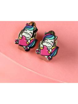 Клипсы «Твои маленькие чудеса» детские серьги