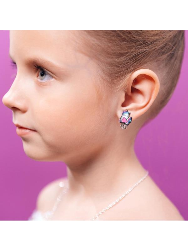 Клипсы «Твои маленькие чудеса» детские серьги