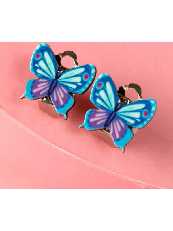 Клипсы «Мечтай» детские серьги