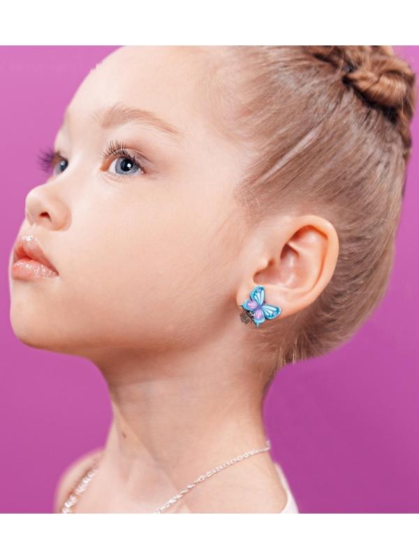 Клипсы «Мечтай» детские серьги