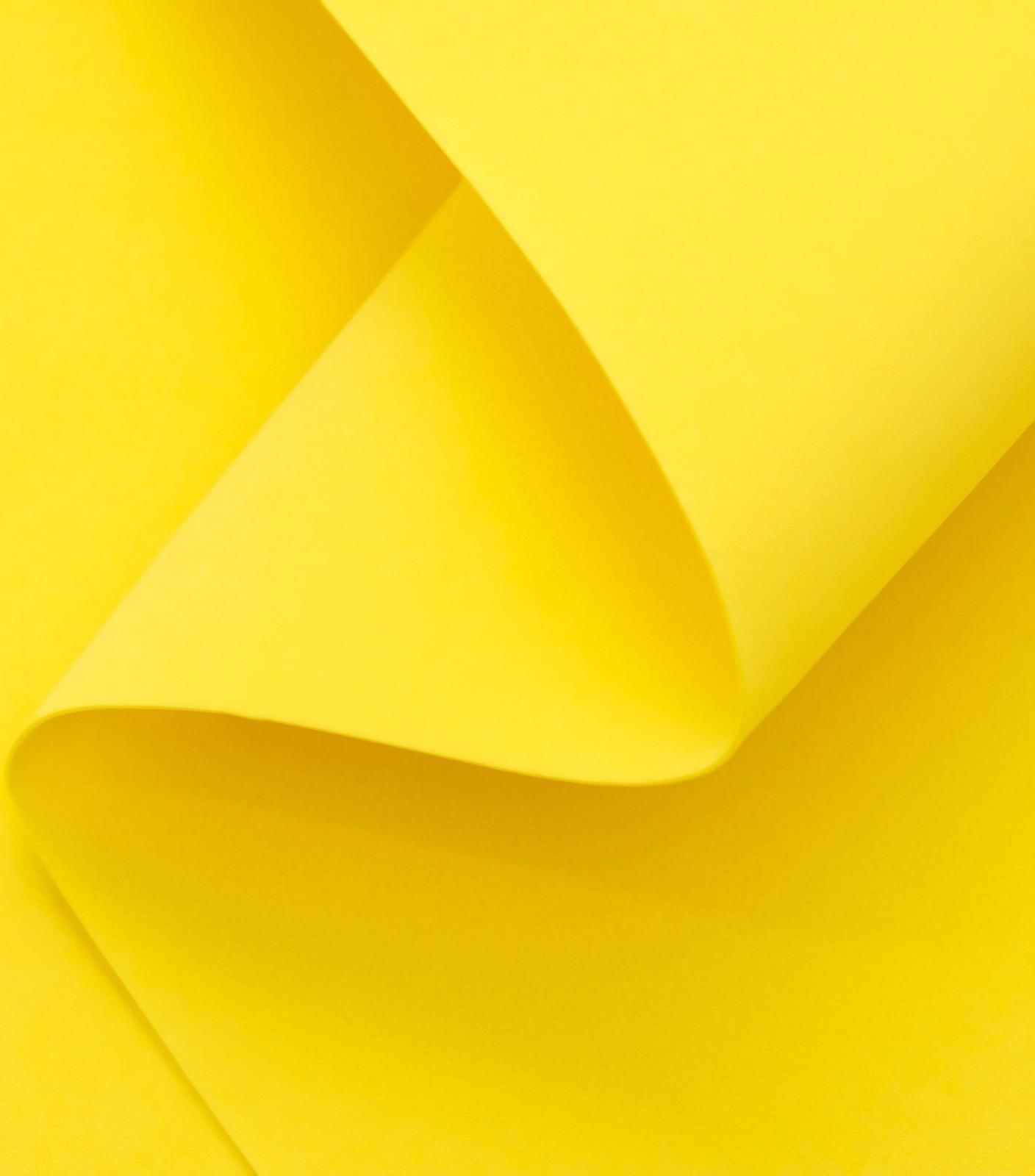 Фоамиран, желтый, 1 мм, 60 х 70 см