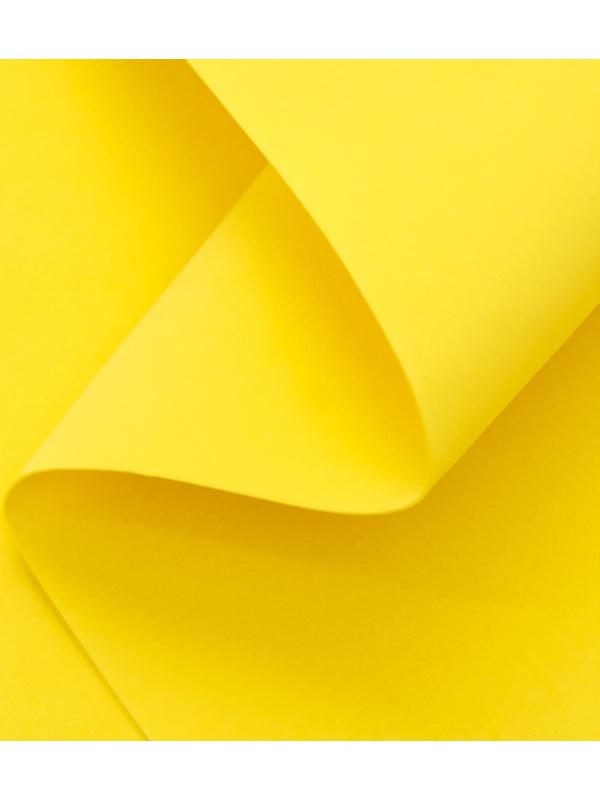 Фоамиран, желтый, 1 мм, 60 х 70 см