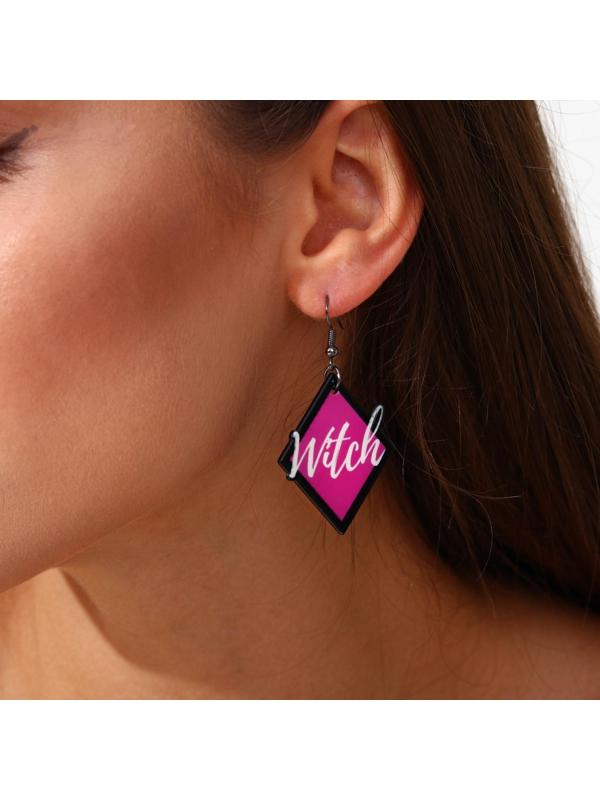 Серьги «Сияй, черт возьми»