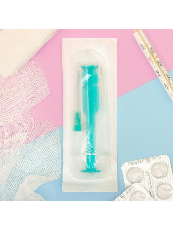 Шприц медицинский двухкомпонентный 10 мл, 21G, 0.8 x 40 мм, МПК Елец, Россия