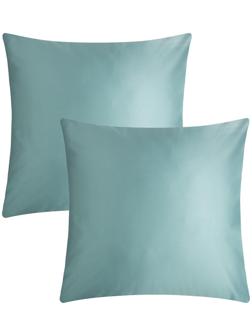 Комплект наволочек Этель 70х70 см - 2 шт, зелёный, 100% хлопок, мако-сатин
