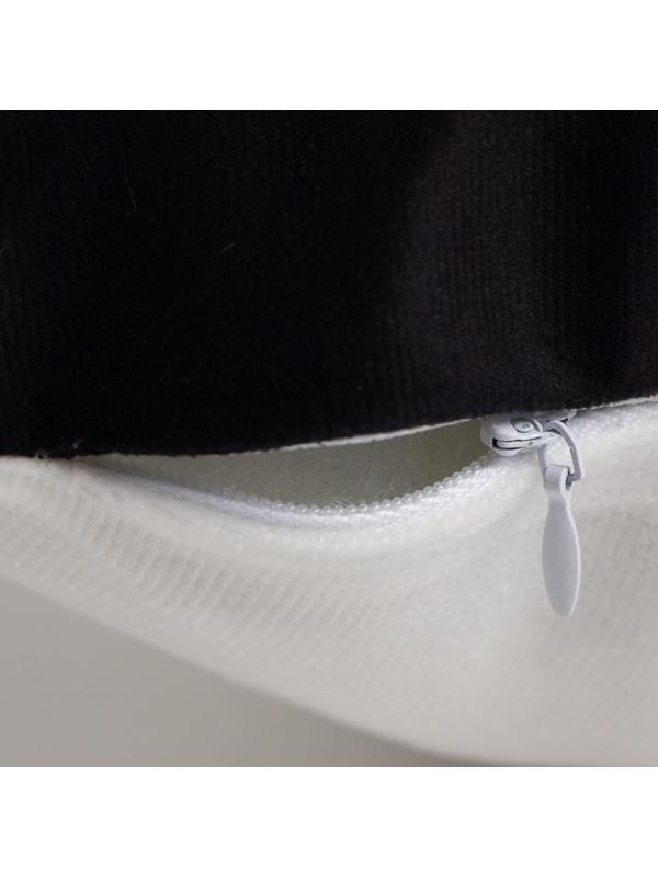 Подушка декоративная новогодняя Этель «Wow» 40х40 см, 100% п/э, велюр