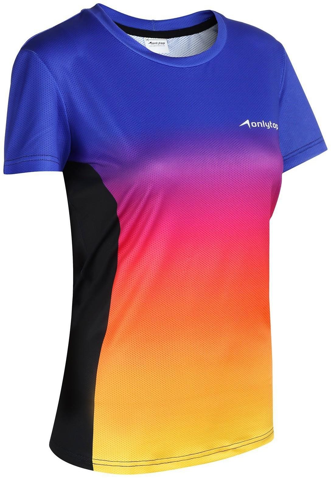 Футболка спортивная ONLYTOP woman, размер 44