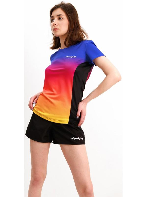 Футболка спортивная ONLYTOP woman, размер 44