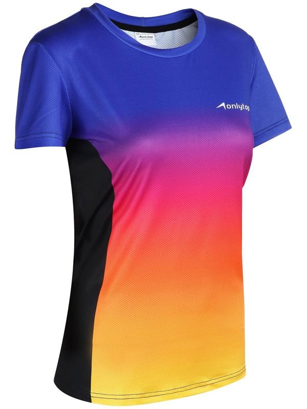 Футболка спортивная ONLYTOP woman, размер 44