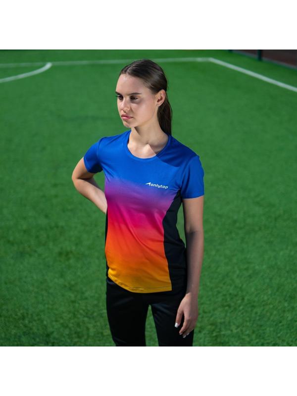 Футболка спортивная ONLYTOP woman, размер 44