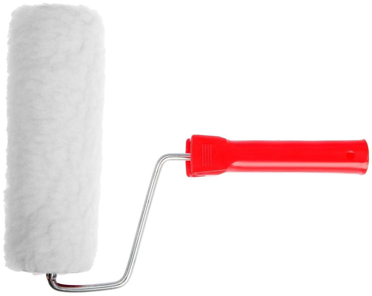 Набор малярный ЛОМ, валик искусственный мех, 180 мм, ванночка 250 х 320 мм