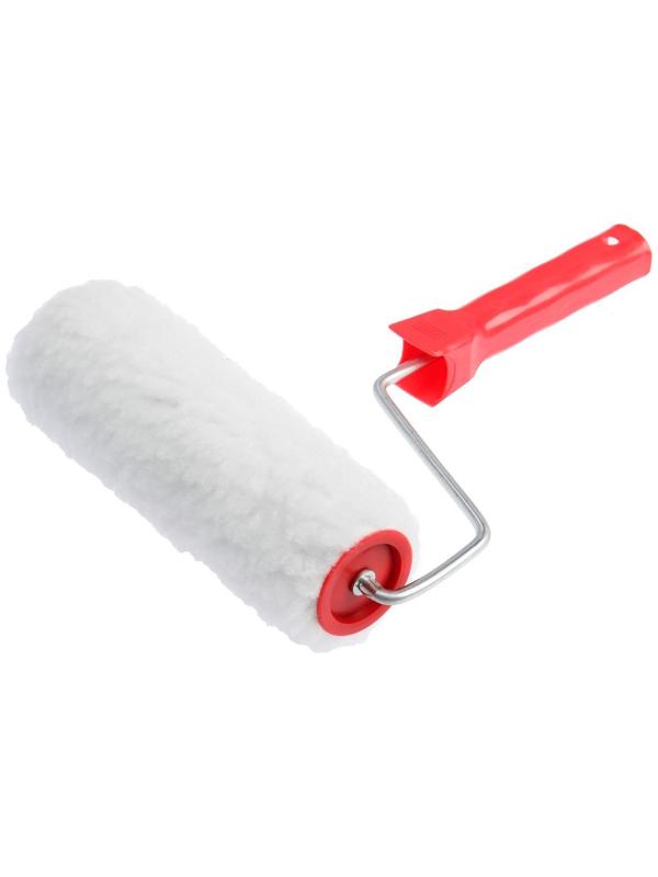 Набор малярный ЛОМ, валик искусственный мех, 180 мм, ванночка 250 х 320 мм