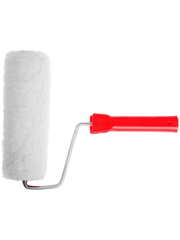 Набор малярный ЛОМ, валик искусственный мех, 180 мм, ванночка 250 х 320 мм