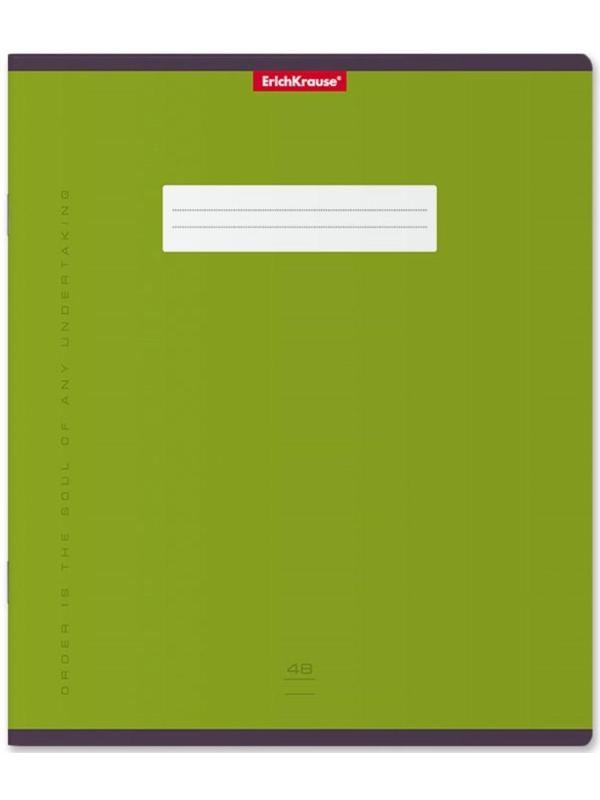 Тетрадь 48 листов в линейку ErichKrause Unicolor Bright, обложка мелованный картон, блок офсет, микс