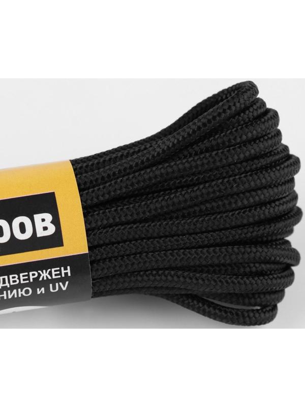 Паракорд 275 CORD, нейлон, черный, d - 2,2 мм, 10 м