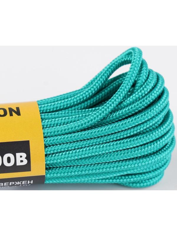 Паракорд 275 CORD, нейлон, изумрудный, d - 2,2 мм, 10 м