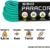 Паракорд 550 CORD, нейлон, изумрудный, d - 4 мм, 10 м