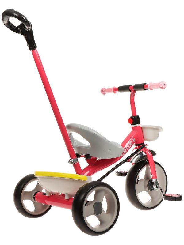 Велосипед трёхколёсный Micio Lutic+, цвет розовый