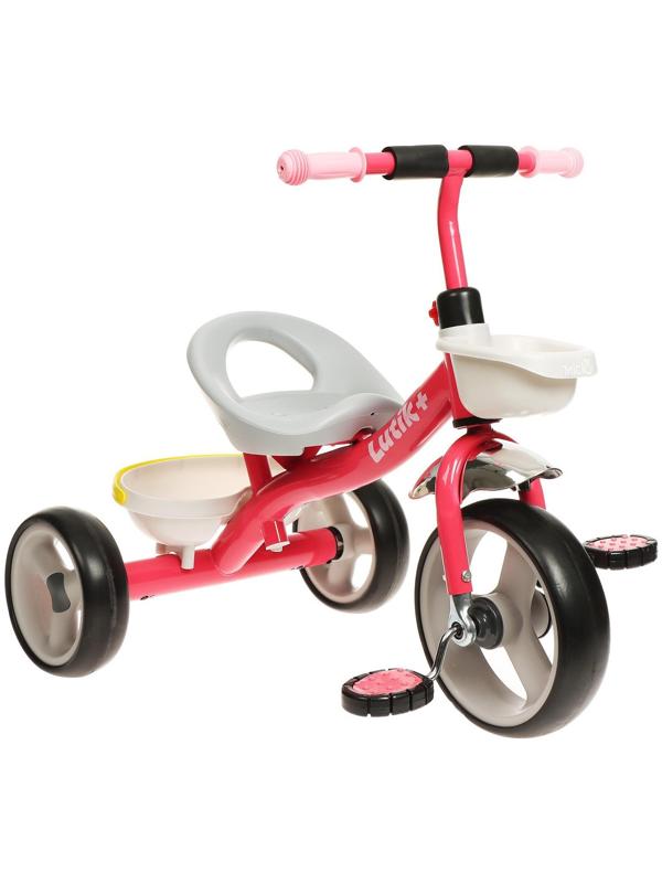 Велосипед трёхколёсный Micio Lutic+, цвет розовый