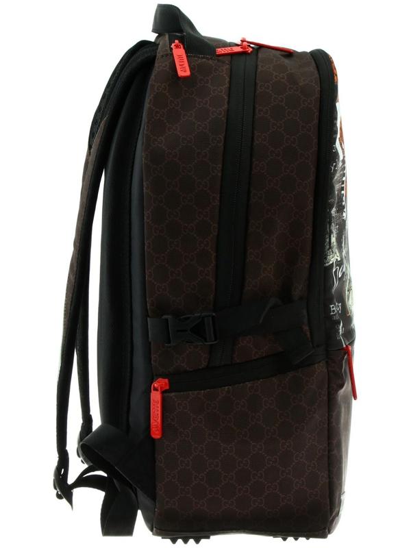 Рюкзак молодежный 39 х 30 х 17 см, эргономичная спинка + usb и аудио выход, deVENTE Red Label, Beauty , коричневый/оранжевый