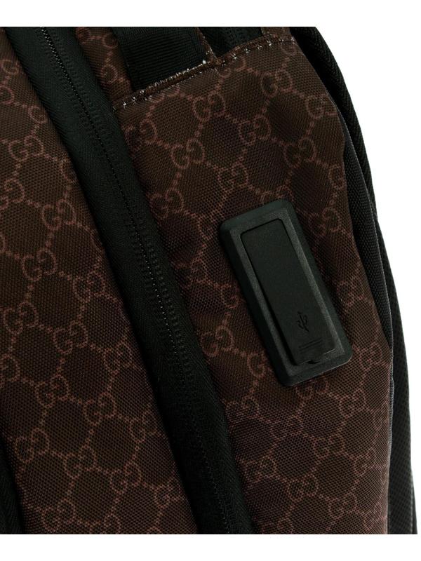 Рюкзак молодежный 39 х 30 х 17 см, эргономичная спинка + usb и аудио выход, deVENTE Red Label, Beauty , коричневый/оранжевый