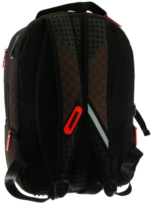 Рюкзак молодежный 39 х 30 х 17 см, эргономичная спинка + usb и аудио выход, deVENTE Red Label, Beauty , коричневый/оранжевый