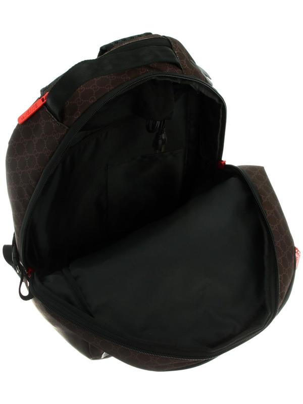 Рюкзак молодежный 39 х 30 х 17 см, эргономичная спинка + usb и аудио выход, deVENTE Red Label, Beauty , коричневый/оранжевый