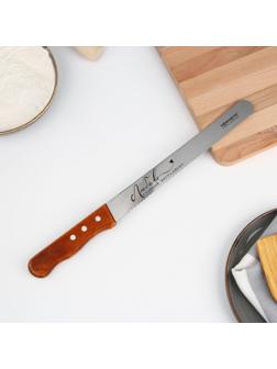 Нож для бисквита двусторонний «Любовь»«, 38 х 3 см, лезвие 25 см