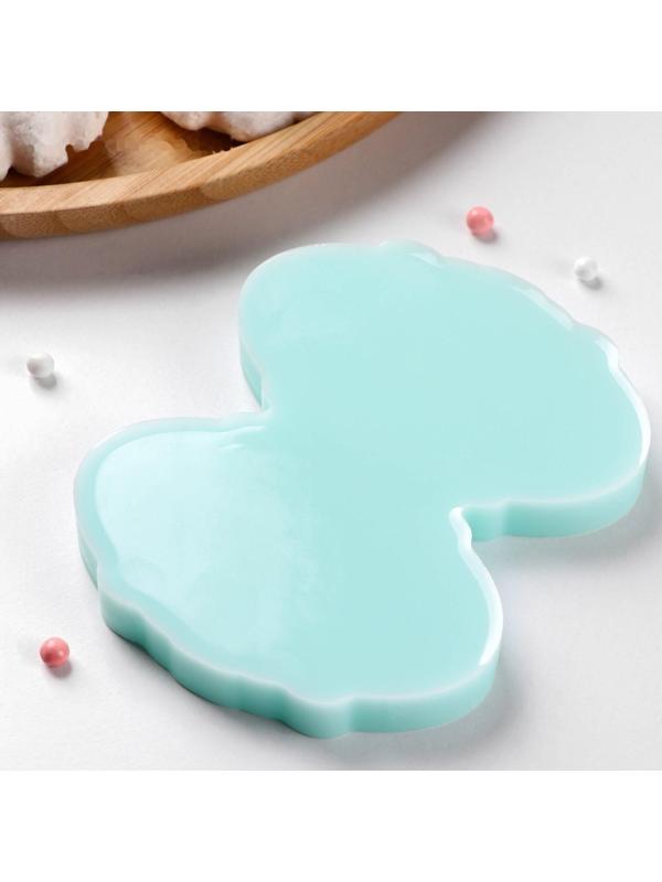 Силиконовая формы «Принц и красавица», 8×5×0,8 см, цвет бирюзовый