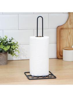 Подставка под бумажные полотенца Доляна «Cuisine», 13,5×15,5×29 см, цвет чёрный