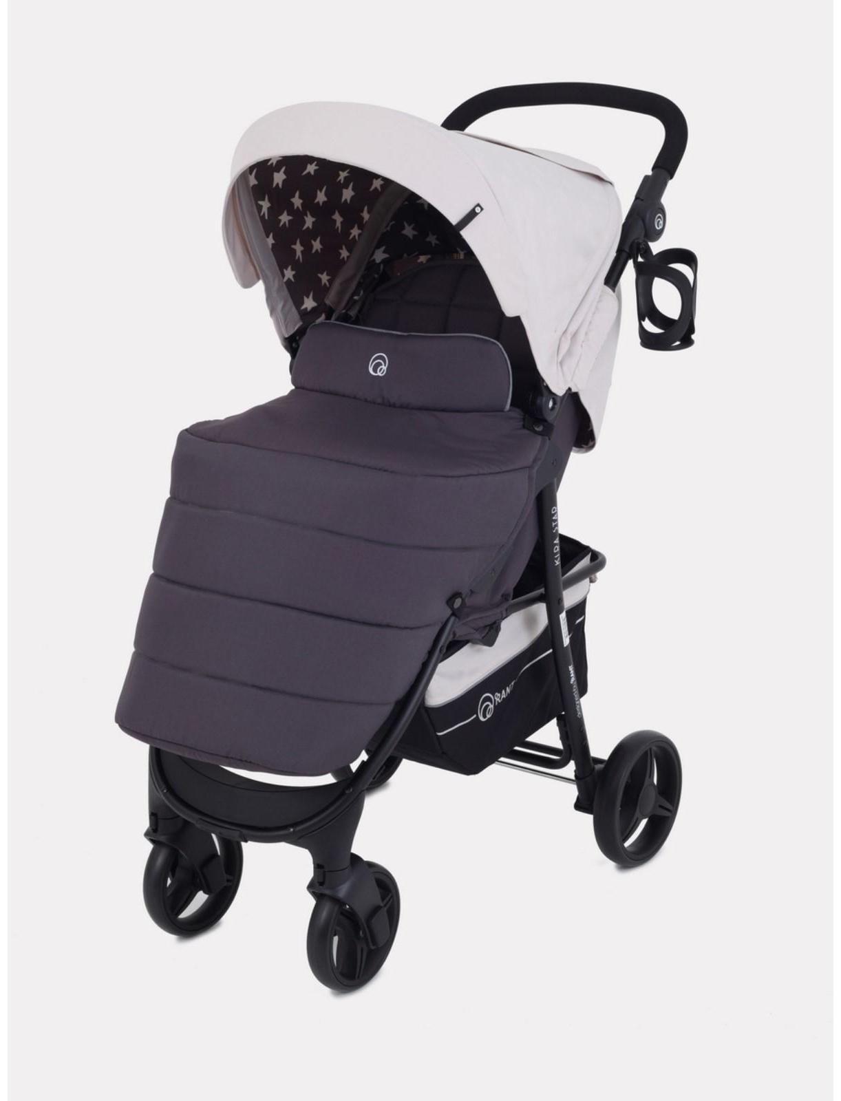 Коляска прогулочная Kira Star RA, цвет Ivory бежевый