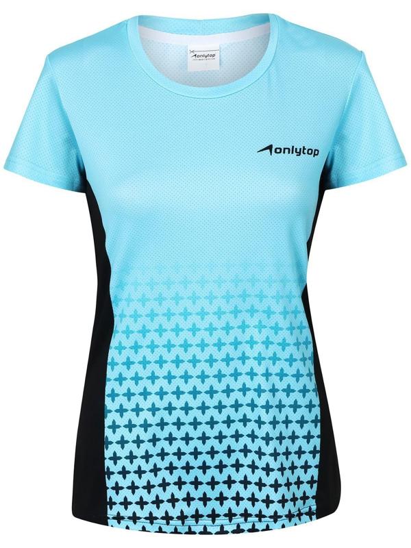 Футболка спортивная ONLYTOP woman, размер 44