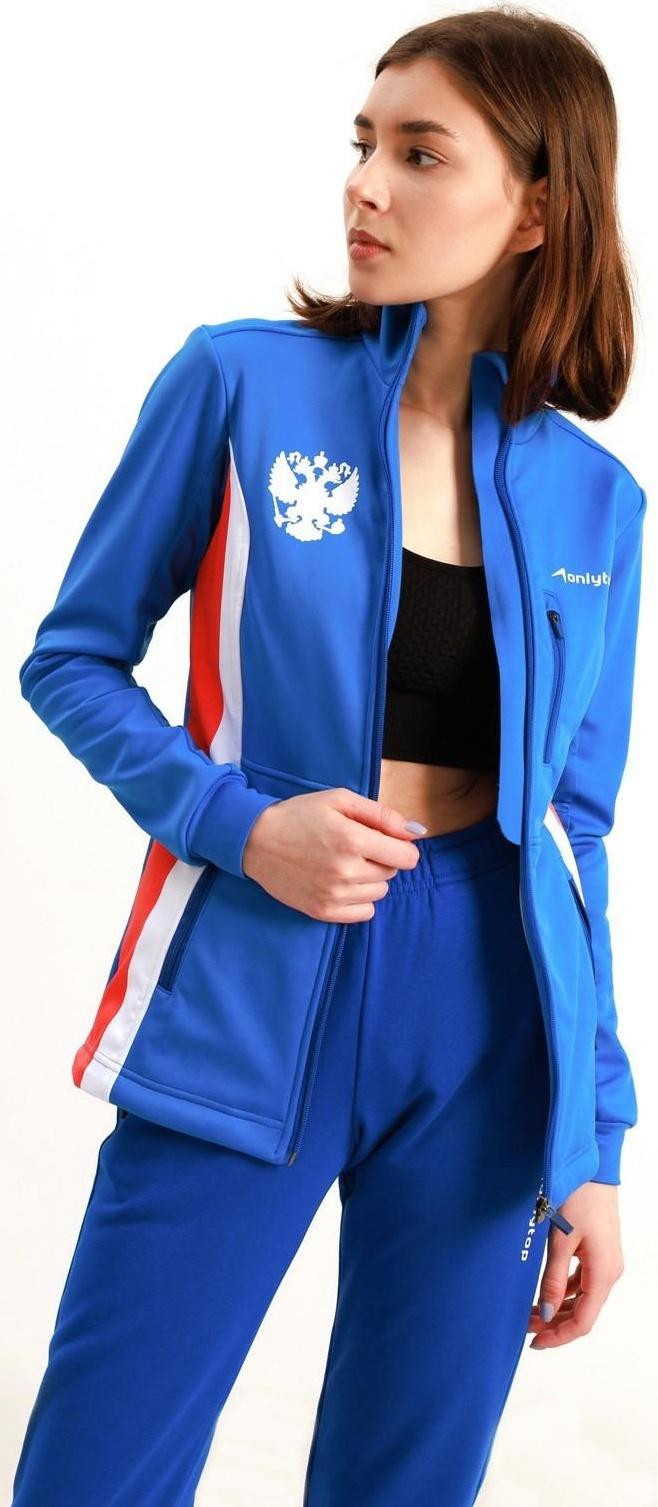 Куртка разминочная ONLYTOP woman, размер 50