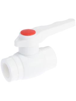 Кран шаровой ZEIN, полипропиленовый, d=20 мм