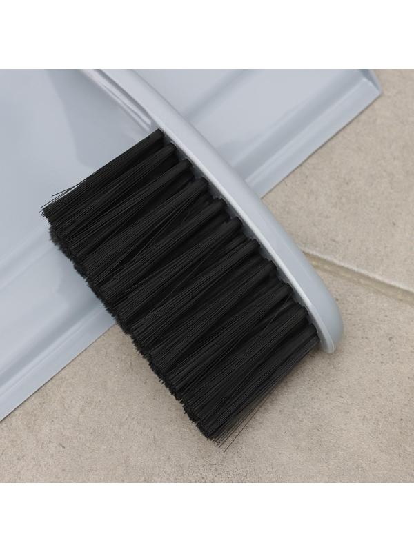 Щётка-смётка с совком Etna, цвет серый