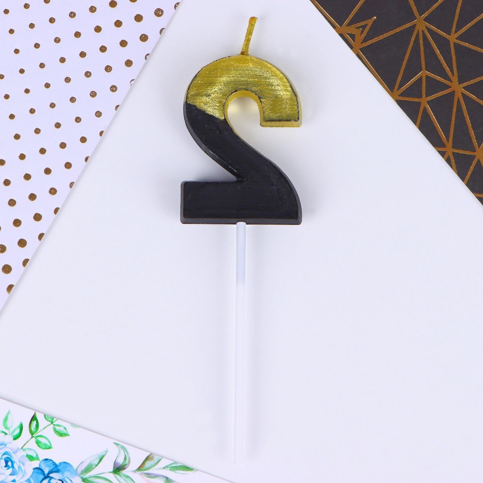 Свеча в торт «2»