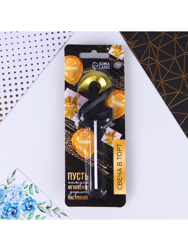 Свеча в торт «2»